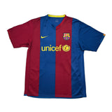 Buy 2006/07 Barcelona Ronaldinho 10 Home Shirt (L) Nike ~ Free worldwide shipping available ~ Authentic Vintage Football Shirts from Cult Kits