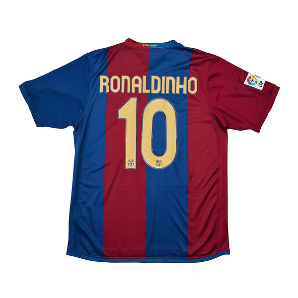 2006/07 Barcelona Ronaldinho #10 Home Shirt (L) Nike – Cult Kits