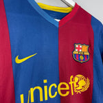 Shop 2006/07 BARCELONA RONALDINHO #10 HOME SHIRT (L) NIKE, classic football shirts, vintage football shirts & retro soccer jerseys at Cult Kits