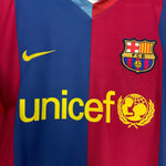 Shop 2006/07 BARCELONA RONALDINHO #10 HOME SHIRT (M) NIKE, classic football shirts, vintage football shirts & retro soccer jerseys at Cult Kits