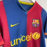 2006/07 BARCELONA RONALDINHO 10 HOME SHIRT (S) NIKE - Cult Kits - Small - Buy Vintage Football Shirts, Authentic Retro Football Shirts For Sale, Classic Football Shirts & Soccer Jersey