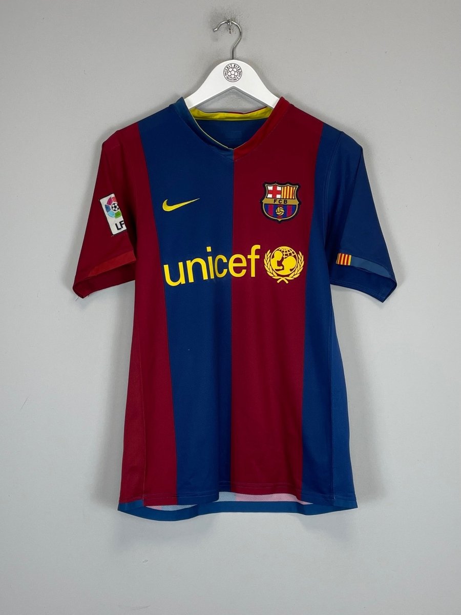 2006/07 BARCELONA RONALDINHO 10 HOME SHIRT (S) NIKE - Cult Kits - Small - Buy Vintage Football Shirts, Authentic Retro Football Shirts For Sale, Classic Football Shirts & Soccer Jersey