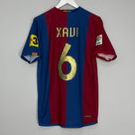 Shop 2006/07 BARCELONA XAVI #6 HOME SHIRT (M) NIKE, classic football shirts, vintage football shirts & retro soccer jerseys at Cult Kits