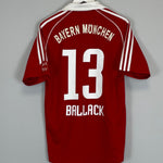 Shop 2006/07 BAYERN MUNICH BALLACK #13 HOME SHIRT (S) ADIDAS, classic football shirts, vintage football shirts & retro soccer jerseys at Cult Kits