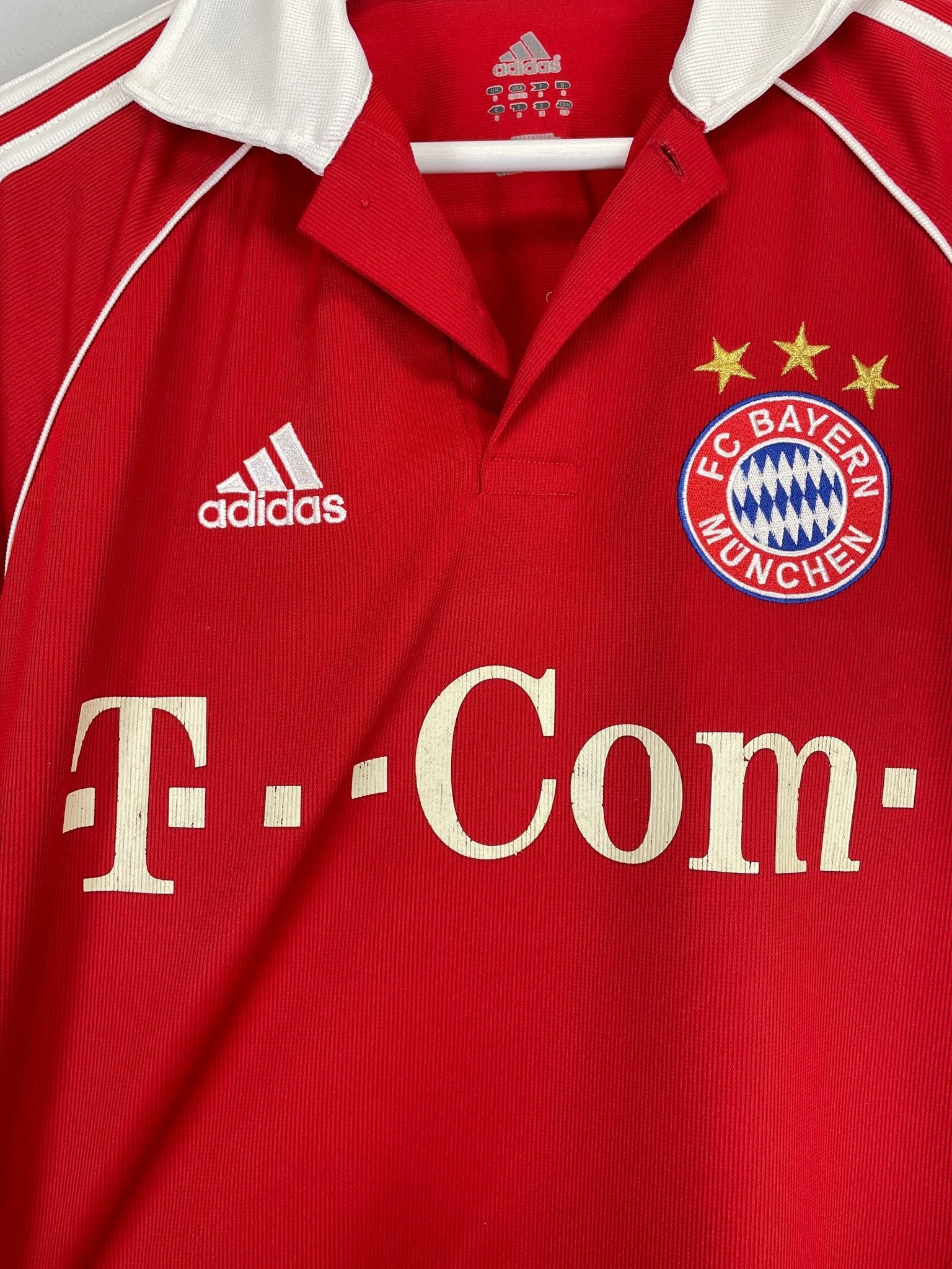 Shop 2006/07 BAYERN MUNICH BALLACK #13 HOME SHIRT (S) ADIDAS, classic football shirts, vintage football shirts & retro soccer jerseys at Cult Kits
