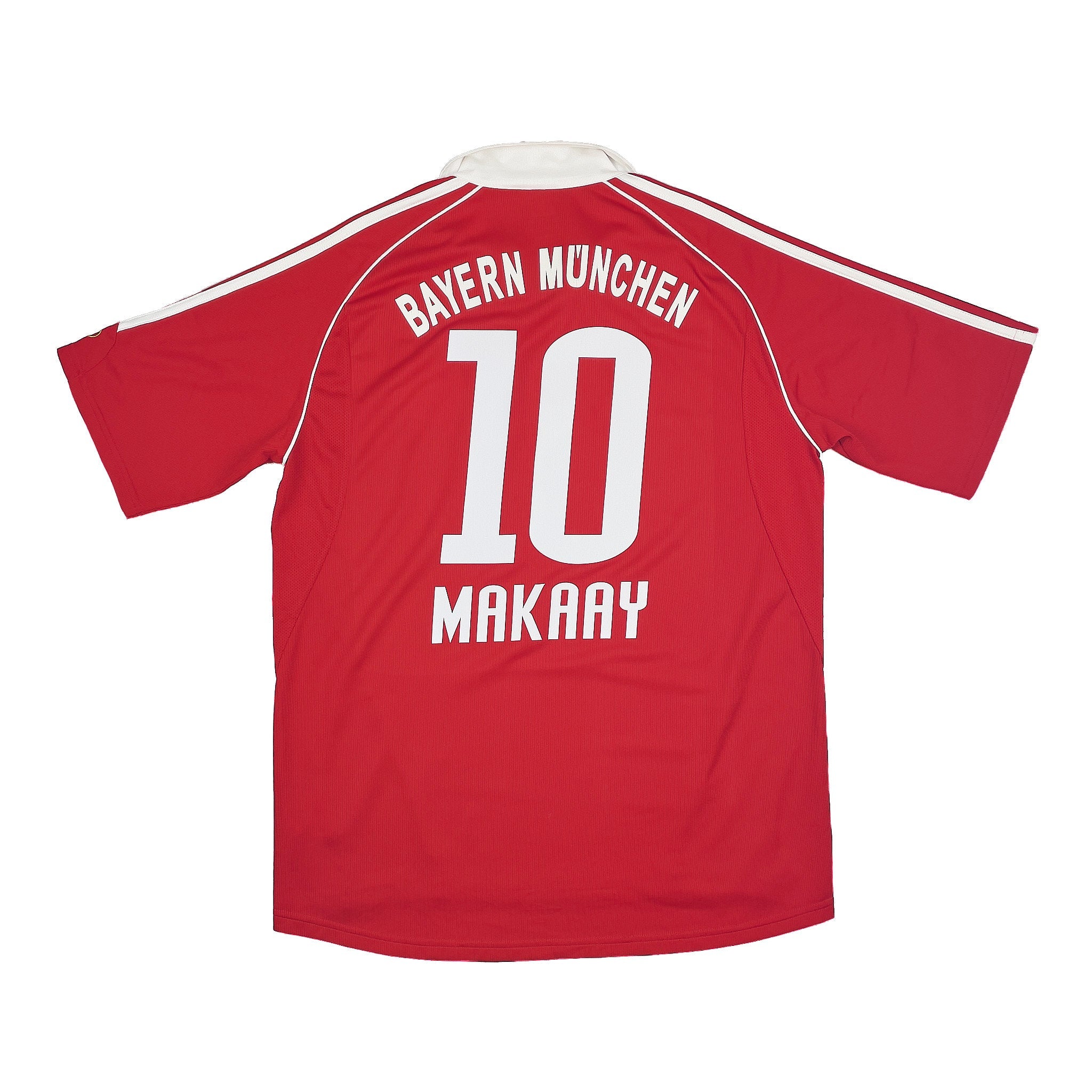 Buy 2006/07 BAYERN MUNICH MAKAAY 10 HOME SHIRT (L) ADIDAS ~ Free worldwide shipping available ~ Authentic Vintage Football Shirts from Cult Kits