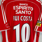 Shop 2006/07 BENFICA RUI COSTA #10 HOME SHIRT (XL) ADIDAS, classic football shirts, vintage football shirts & retro soccer jerseys at Cult Kits