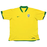 Buy 2006/07 Brazil Home Shirt (XL) Nike ~ Free worldwide shipping ~ Authentic Vintage Football Shirts from Cult Kits