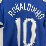 Shop 2006/07 BRAZIL RONALDINHO #10 AWAY SHIRT (S) NIKE, classic football shirts, vintage football shirts & retro soccer jerseys at Cult Kits
