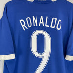 Shop 2006/07 BRAZIL RONALDO #9 AWAY SHIRT (L) NIKE, classic football shirts, vintage football shirts & retro soccer jerseys at Cult Kits