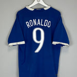 Shop 2006/07 BRAZIL RONALDO #9 AWAY SHIRT (L) NIKE, classic football shirts, vintage football shirts & retro soccer jerseys at Cult Kits