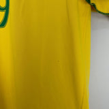 Shop 2006/07 BRAZIL RONALDO #9 HOME SHIRT (M) NIKE, classic football shirts, vintage football shirts & retro soccer jerseys at Cult Kits