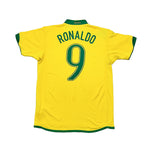 Buy 2006/07 Brazil Ronaldo 9 Home Shirt (M) Nike ~ Free worldwide shipping ~ Authentic Vintage Football Shirts from Cult Kits