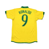 Buy 2006/07 Brazil Ronaldo 9 Home Shirt (M) Nike ~ Free worldwide shipping ~ Authentic Vintage Football Shirts from Cult Kits