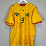 Shop 2006/07 CAMEROON ETO'O #9 AWAY SHIRT (XL) PUMA, classic football shirts, vintage football shirts & retro soccer jerseys at Cult Kits