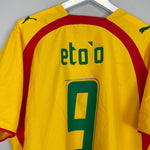 Shop 2006/07 CAMEROON ETO'O #9 AWAY SHIRT (XL) PUMA, classic football shirts, vintage football shirts & retro soccer jerseys at Cult Kits