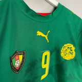 Shop 2006/07 CAMEROON ETO'O #9 HOME SHIRT (M) PUMA, classic football shirts, vintage football shirts & retro soccer jerseys at Cult Kits