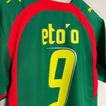 Shop 2006/07 CAMEROON ETO'O #9 HOME SHIRT (M) PUMA, classic football shirts, vintage football shirts & retro soccer jerseys at Cult Kits