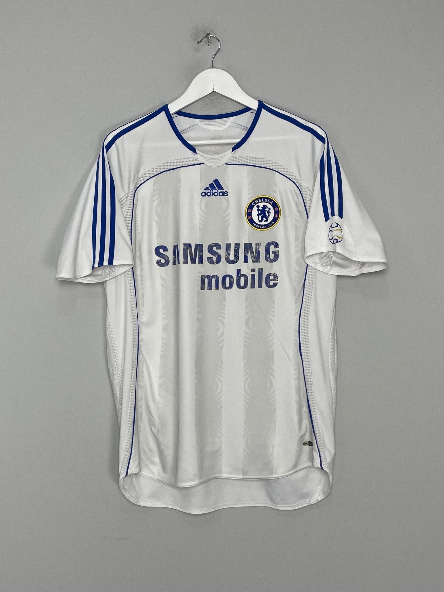 Shop 2006/07 CHELSEA DROGBA #11 AWAY SHIRT (M) ADIDAS, classic football shirts, vintage football shirts & retro soccer jerseys at Cult Kits