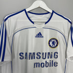 Shop 2006/07 CHELSEA DROGBA #11 AWAY SHIRT (M) ADIDAS, classic football shirts, vintage football shirts & retro soccer jerseys at Cult Kits