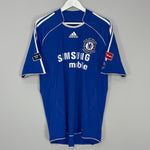 Shop 2006/07 CHELSEA DROGBA #11 *FA CUP FINAL* HOME SHIRT (L) ADIDAS, classic football shirts, vintage football shirts & retro soccer jerseys at Cult Kits