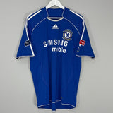 Shop 2006/07 CHELSEA DROGBA #11 *FA CUP FINAL* HOME SHIRT (L) ADIDAS, classic football shirts, vintage football shirts & retro soccer jerseys at Cult Kits