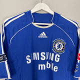 Shop 2006/07 CHELSEA DROGBA #11 *FA CUP FINAL* HOME SHIRT (L) ADIDAS, classic football shirts, vintage football shirts & retro soccer jerseys at Cult Kits