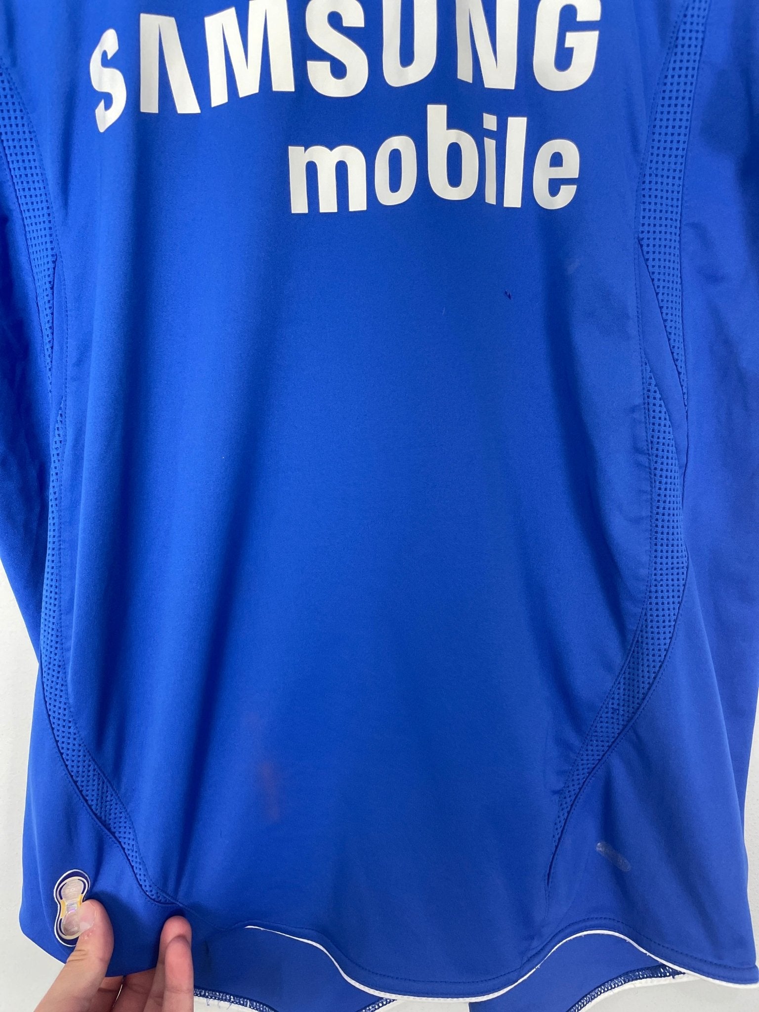Shop 2006/07 CHELSEA J.COLE #10 HOME SHIRT (M) ADIDAS, classic football shirts, vintage football shirts & retro soccer jerseys at Cult Kits