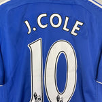Shop 2006/07 CHELSEA J.COLE #10 HOME SHIRT (M) ADIDAS, classic football shirts, vintage football shirts & retro soccer jerseys at Cult Kits
