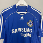 Shop 2006/07 CHELSEA J.COLE #10 HOME SHIRT (M) ADIDAS, classic football shirts, vintage football shirts & retro soccer jerseys at Cult Kits
