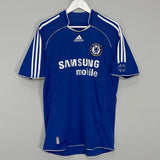 Shop 2006/07 CHELSEA J.COLE #10 HOME SHIRT (M) ADIDAS, classic football shirts, vintage football shirts & retro soccer jerseys at Cult Kits
