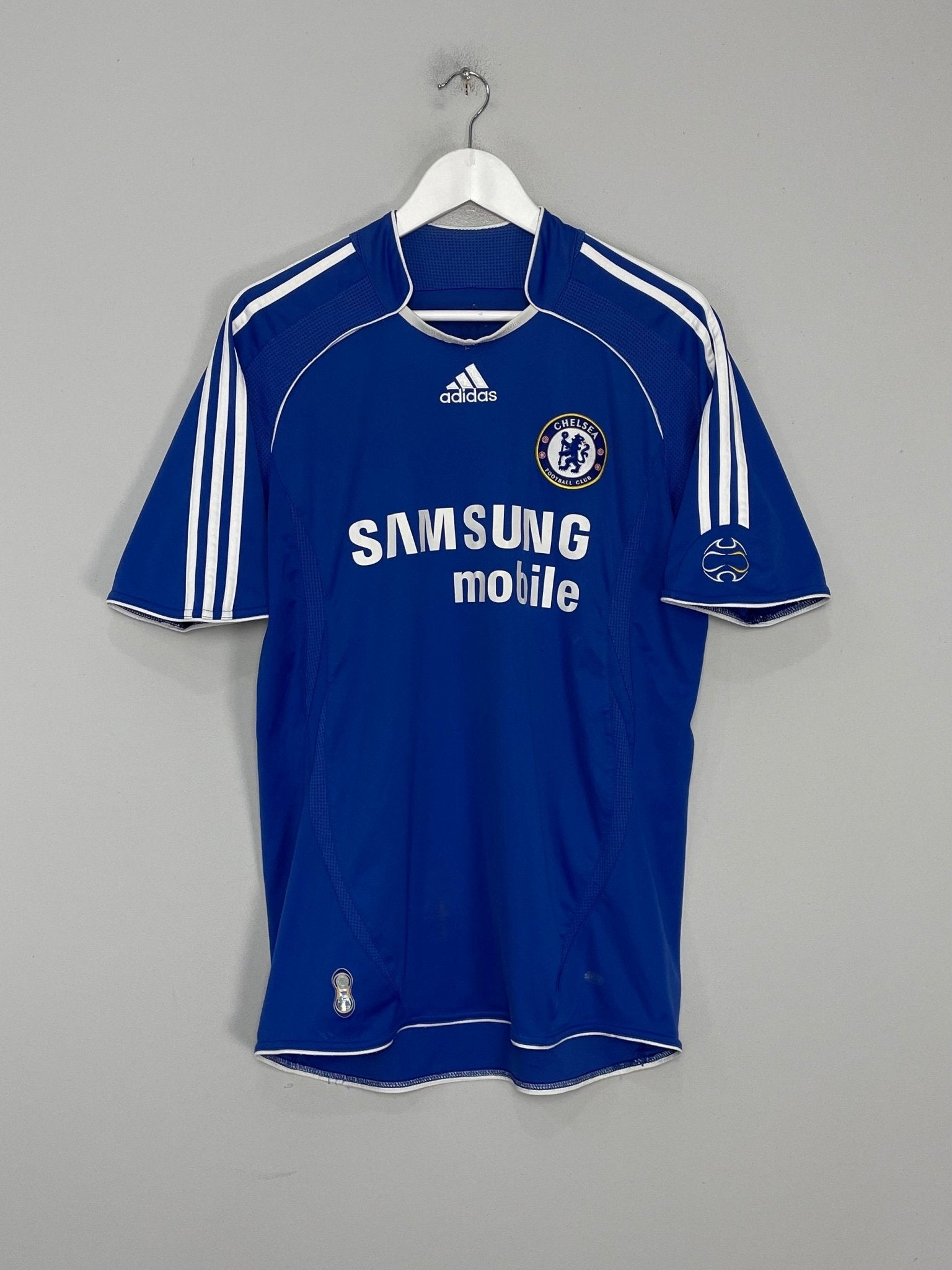 Shop 2006/07 CHELSEA J.COLE #10 HOME SHIRT (M) ADIDAS, classic football shirts, vintage football shirts & retro soccer jerseys at Cult Kits