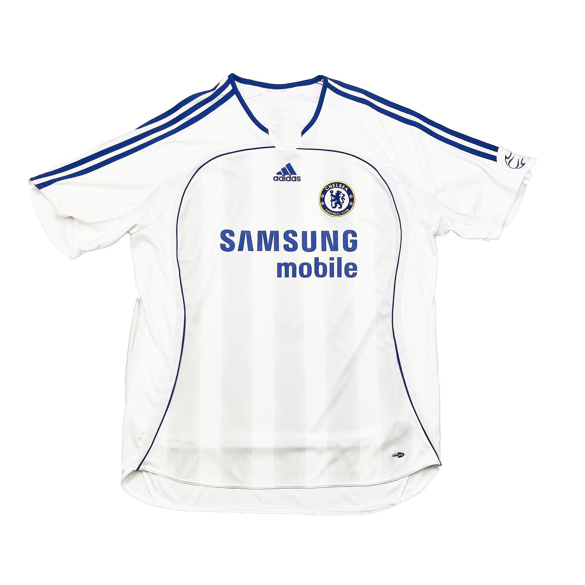2006-07 adidas CHELSEA サッカーシャツ アウェイ 長袖 2006/07 Chelsea Shevchenko #7 Away Shirt (XL) Adidas – Cult Kits