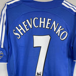 Shop 2006/07 CHELSEA SHEVCHENKO #7 HOME SHIRT (L) ADIDAS, classic football shirts, vintage football shirts & retro soccer jerseys at Cult Kits