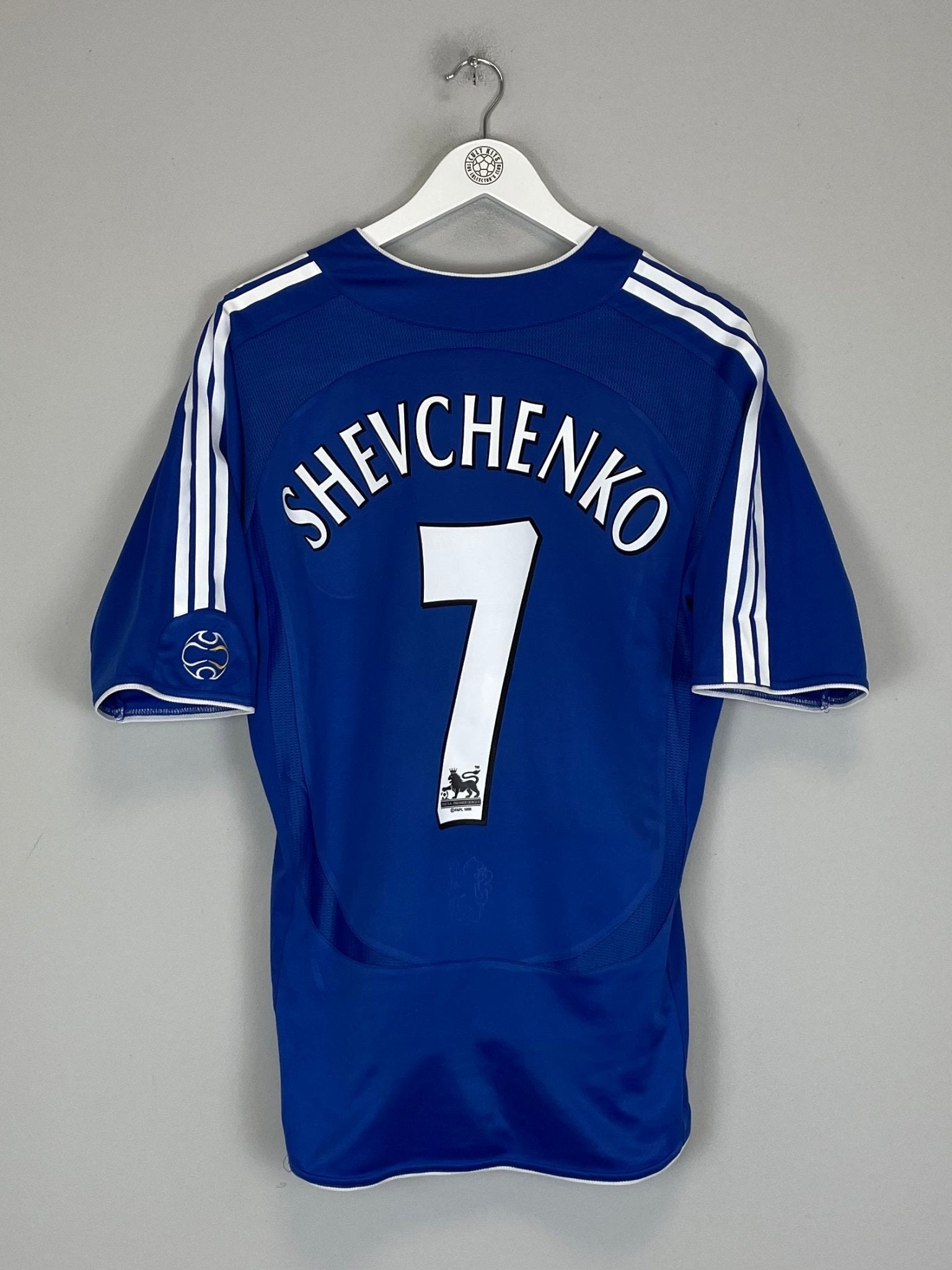 Shop 2006/07 CHELSEA SHEVCHENKO #7 HOME SHIRT (L) ADIDAS, classic football shirts, vintage football shirts & retro soccer jerseys at Cult Kits