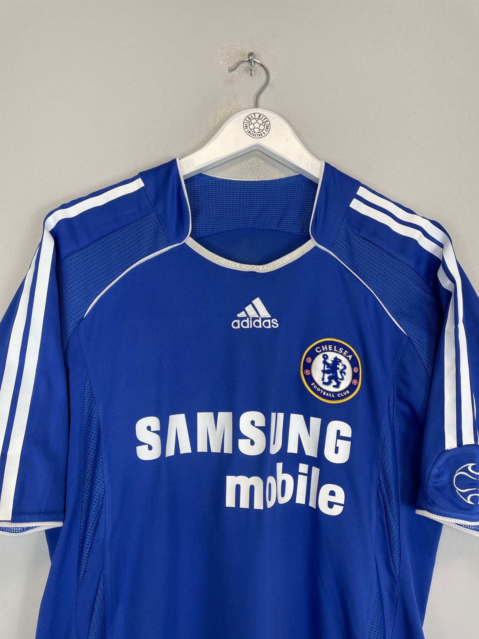 Shop 2006/07 CHELSEA SHEVCHENKO #7 HOME SHIRT (L) ADIDAS, classic football shirts, vintage football shirts & retro soccer jerseys at Cult Kits
