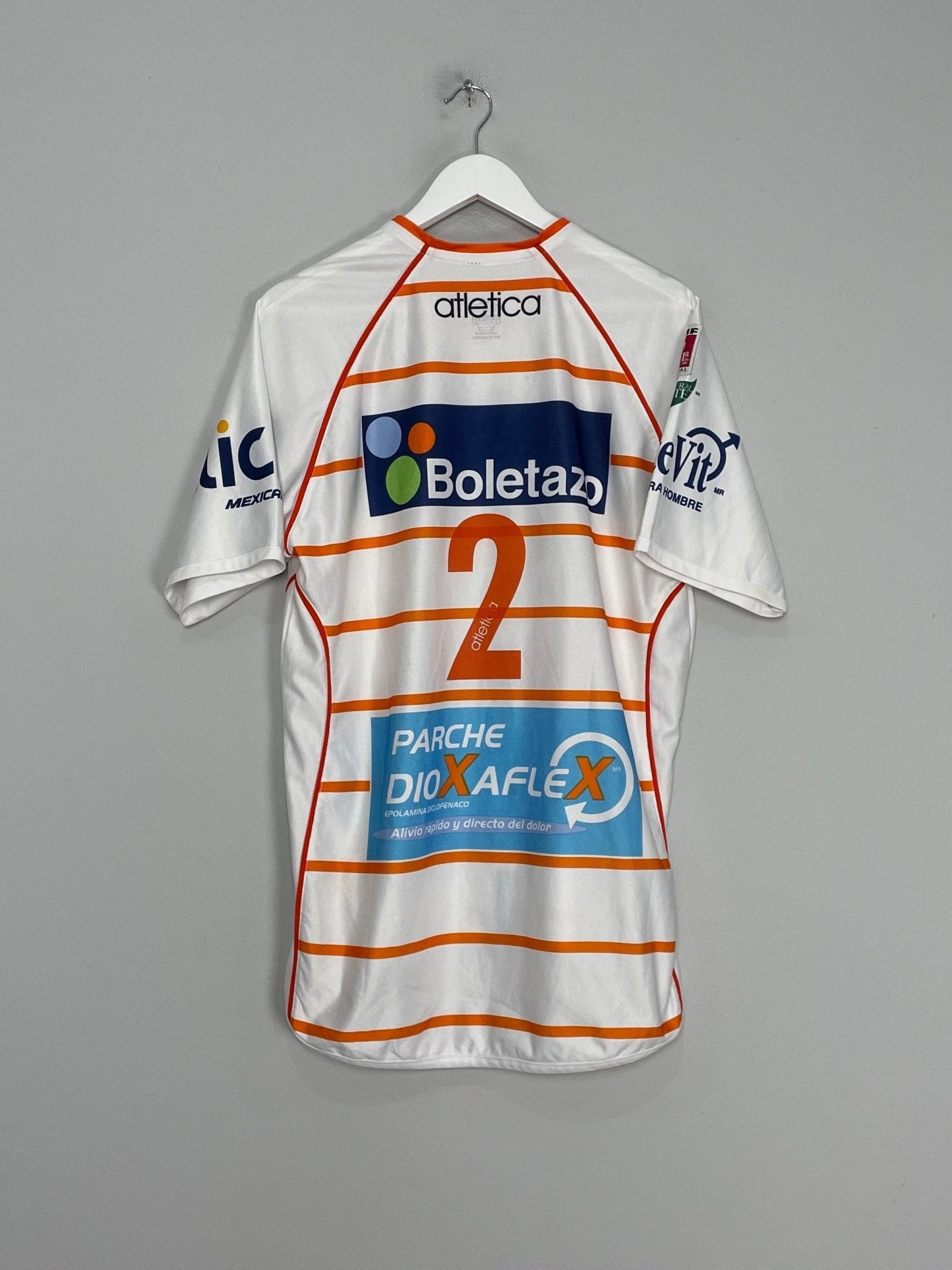 Shop 2006/07 CHIAPAS JAGUARES #2 AWAY SHIRT (L) ATLETICA, classic football shirts, vintage football shirts & retro soccer jerseys at Cult Kits