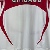 2006/07 CHICAGO FIRE BLANCO 10 AWAY SHIRT (L) ADIDAS - Cult Kits - Large - Buy Vintage Football Shirts, Authentic Retro Football Shirts For Sale, Classic Football Shirts & Soccer Jersey