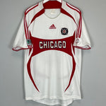 2006/07 CHICAGO FIRE BLANCO 10 AWAY SHIRT (L) ADIDAS - Cult Kits - Large - Buy Vintage Football Shirts, Authentic Retro Football Shirts For Sale, Classic Football Shirts & Soccer Jersey