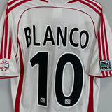 2006/07 CHICAGO FIRE BLANCO 10 AWAY SHIRT (L) ADIDAS - Cult Kits - Large - Buy Vintage Football Shirts, Authentic Retro Football Shirts For Sale, Classic Football Shirts & Soccer Jersey