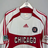 2006/07 CHICAGO FIRE BLANCO 10 AWAY SHIRT (L) ADIDAS - Cult Kits - Large - Buy Vintage Football Shirts, Authentic Retro Football Shirts For Sale, Classic Football Shirts & Soccer Jersey