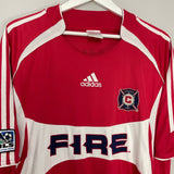 Shop 2006/07 CHICAGO FIRE BLANCO #10 HOME SHIRT (XL) ADIDAS, classic football shirts, vintage football shirts & retro soccer jerseys at Cult Kits