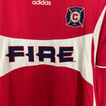 Shop 2006/07 CHICAGO FIRE BLANCO #10 HOME SHIRT (XL) ADIDAS, classic football shirts, vintage football shirts & retro soccer jerseys at Cult Kits