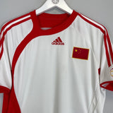 2006/07 CHINA AWAY SHIRT (M) ADIDAS - Cult Kits - Medium - Buy Vintage Football Shirts, Authentic Retro Football Shirts For Sale, Classic Football Shirts & Soccer Jersey