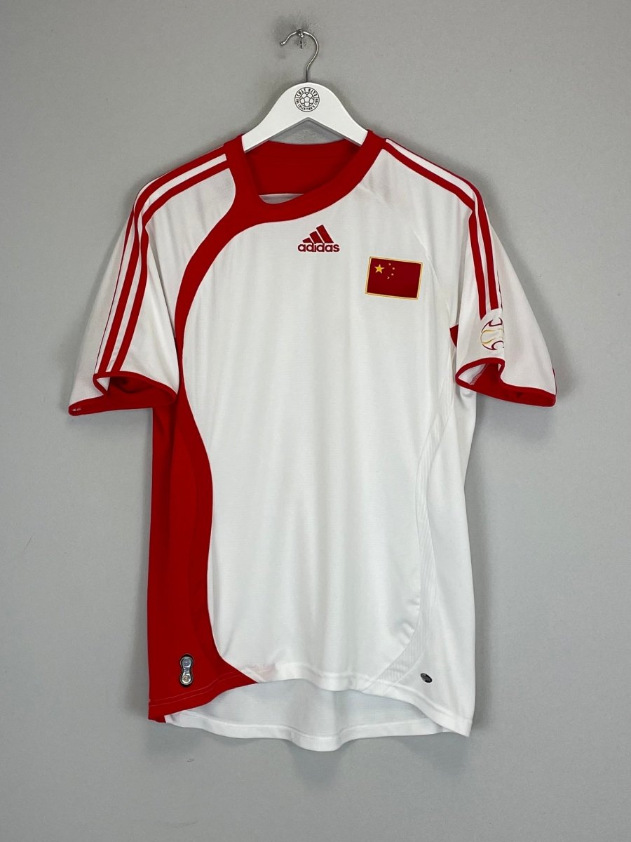 2006/07 CHINA AWAY SHIRT (M) ADIDAS - Cult Kits - Medium - Buy Vintage Football Shirts, Authentic Retro Football Shirts For Sale, Classic Football Shirts & Soccer Jersey