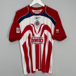 Shop 2006/07 CHIVAS GUADALAJARA J.HERNANDEZ #45 HOME SHIRT (S) REEBOK, classic football shirts, vintage football shirts & retro soccer jerseys at Cult Kits