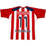 Buy 2006/07 CHIVAS GUADALAJARA R.MORALES 11 HOME SHIRT (M) REEBOK ~ Free worldwide shipping available ~ Authentic Vintage Football Shirts from Cult Kits