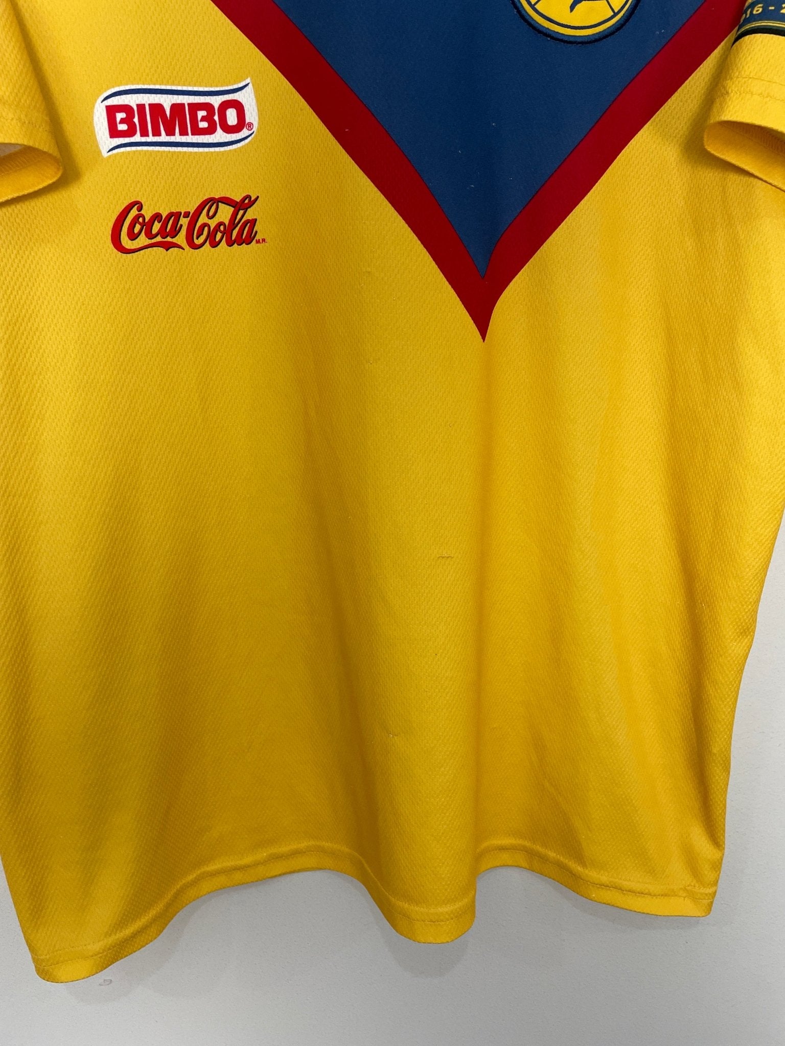 Shop 2006/07 CLUB AMERICA *90 YEAR* HOME SHIRT (M) NIKE, classic football shirts, vintage football shirts & retro soccer jerseys at Cult Kits