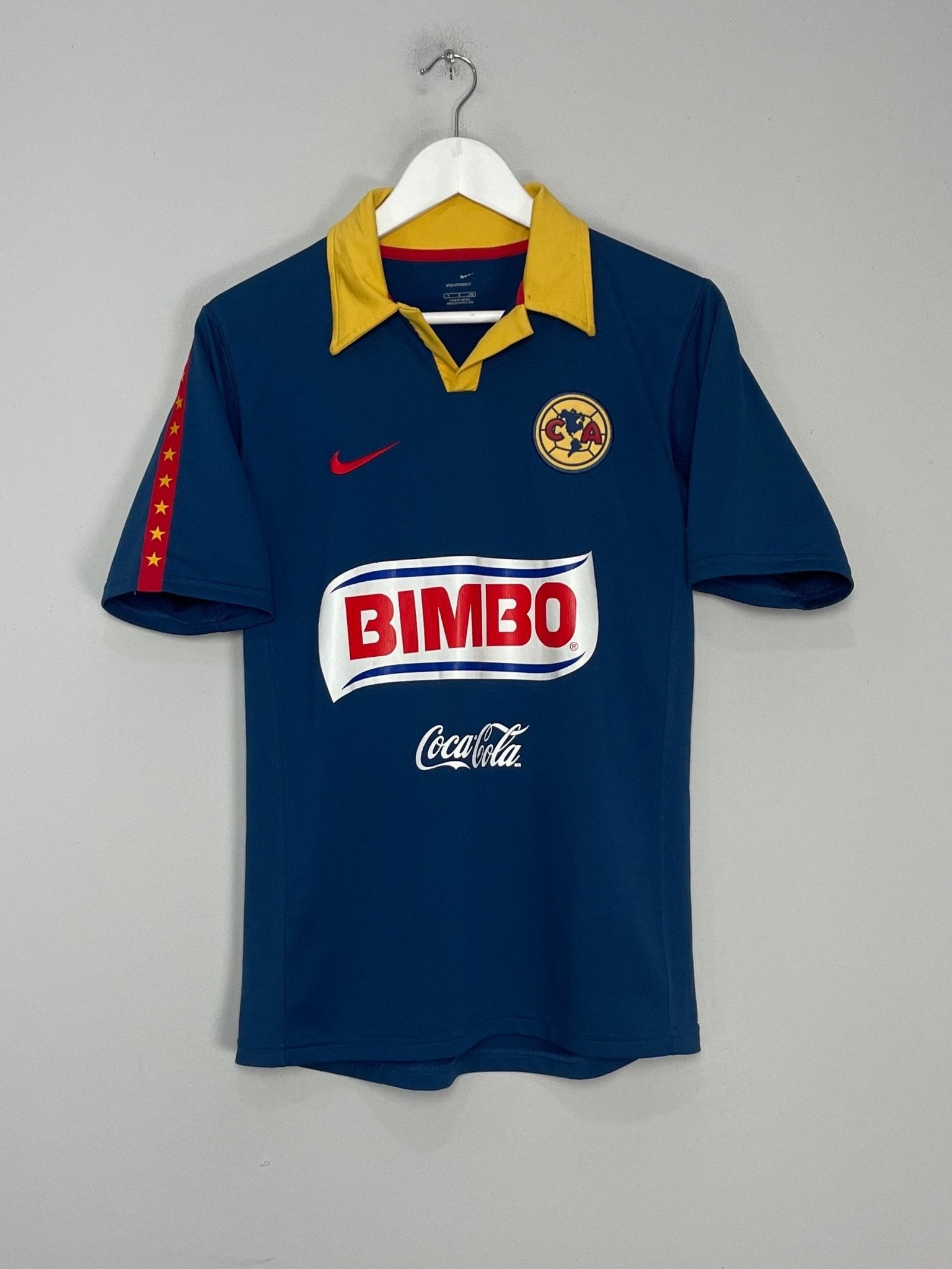 Shop 2006/07 CLUB AMERICA AWAY SHIRT (S) NIKE, classic football shirts, vintage football shirts & retro soccer jerseys at Cult Kits