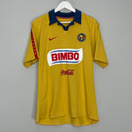 Shop 2006/07 CLUB AMERICA BLANCO #10 HOME SHIRT (L) NIKE, classic football shirts, vintage football shirts & retro soccer jerseys at Cult Kits